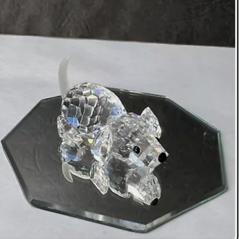 2 for $250 - Swarovski Crystal Figurine - Beagle Puppy Playing - 172296